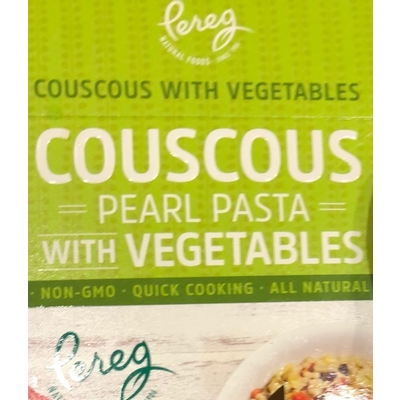 Couscous Pearl Pasta With Vegetables