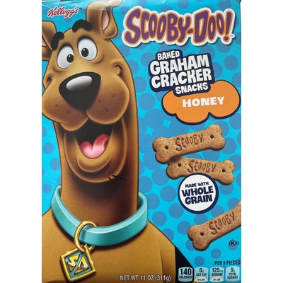 Honey Scooby-Doo Baked Graham Cracker Snacks