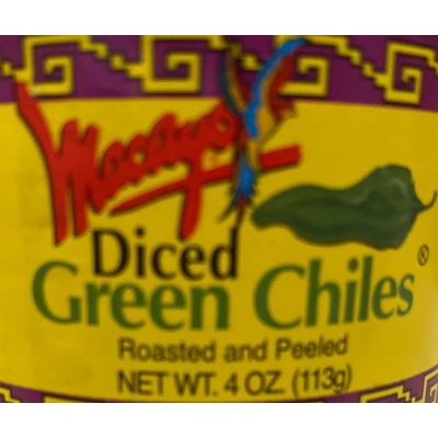 Diced Green Chiles