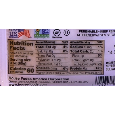 Tofu, Medium Firm