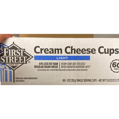 Cream Cheese Cups, Light