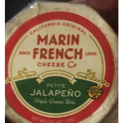 Triple Creme Brie, Petite Jalapeno