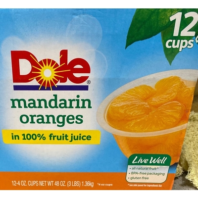 Mandarin Orange Fruit Juice