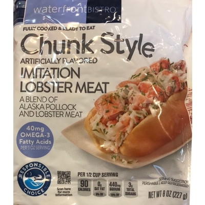 Chunk Style Imitation Lobster Meat