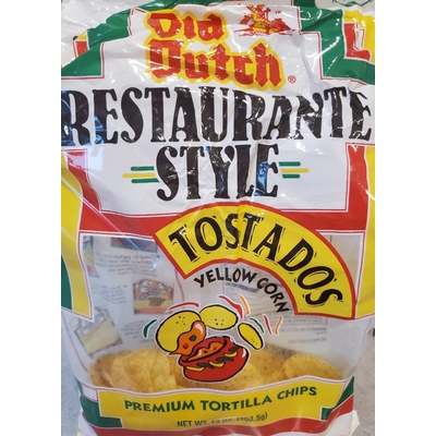 Yellow Corn Premium Tortilla Chips, Restaurante Style