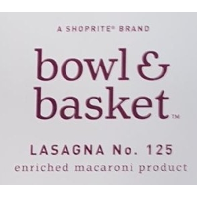 Lasagna No. 125 Enriched Macaroni Product
