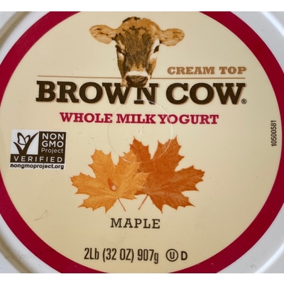 Whole Milk Yogurt, Maple