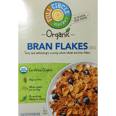 Organic Bran Flakes Cereal