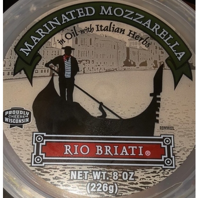 Marinated Mozzarella in Oil With Italian Hebrs