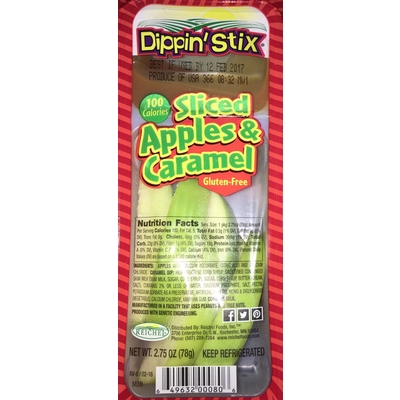 Sliced Apples & Caramel