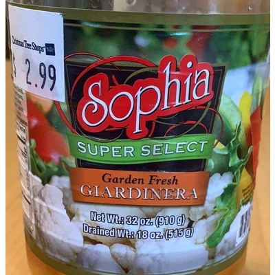 Garden Fresh Giardinera