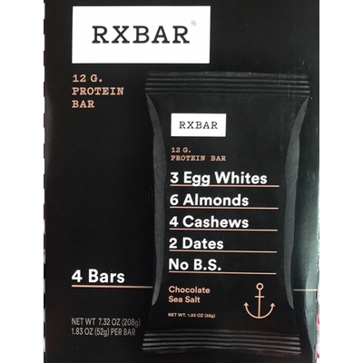Protein Bar, Chocolate Sea Salt