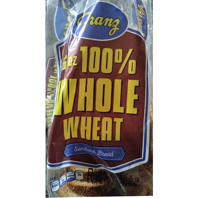 Whole Wheat Sandwich Bread