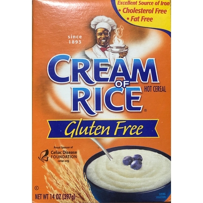 Gluten Free Cream of Rice