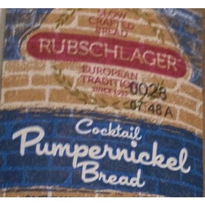 Cocktail Pumpernickel Bread