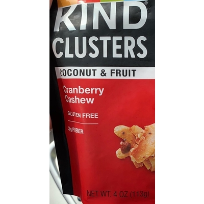 Coconut & Fruit, Cranberry Cashew