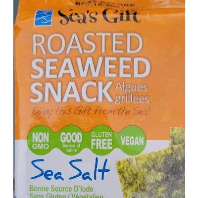 Sea Salt Roasted Seaweed Snack