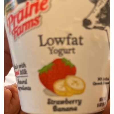 Lowfat Yogurt Strawberry  flavor