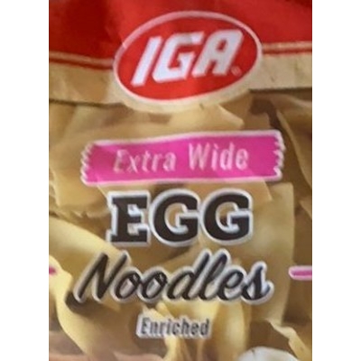 Extra Wide Egg Noodles