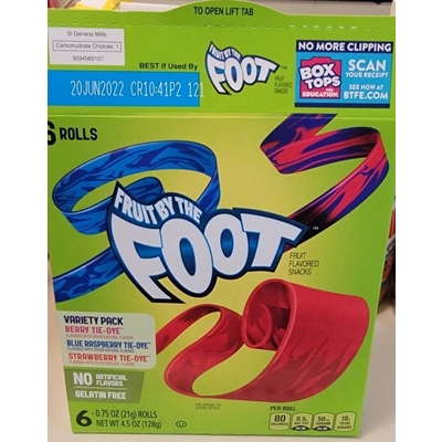Variety Pack Fruit Flavored Rolls