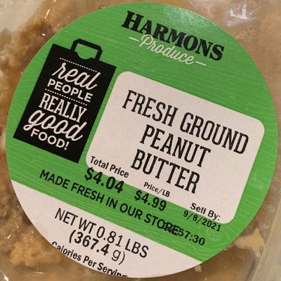 Fresh Ground Peanut Butter