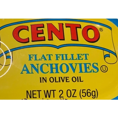 Flat Fillet Anchovies in Olive Oil