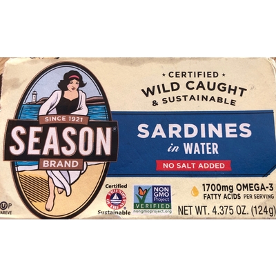 Wild Caught Sardines In Water