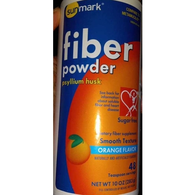 Orange Flavor Fiber Powder Psyllium Husk