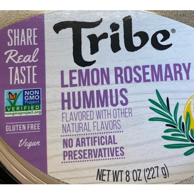 Lemon Rosemary Hummus