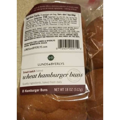Wheat Hamburger Buns