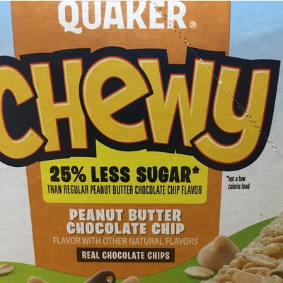 Peanut Butter Chocolate Chip Granola Bar