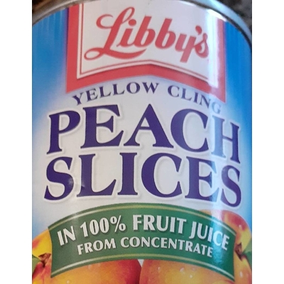 Yellow Cling Peach Slices