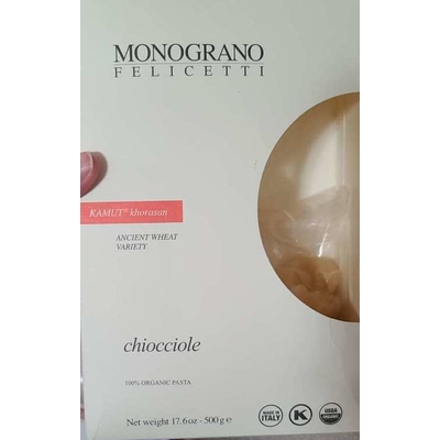 Organic Pasta, Chiocciole