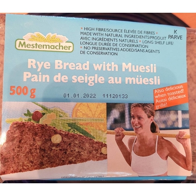 Rye Bread with Muesli