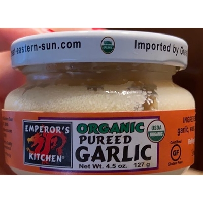Organic Pureed Garlic