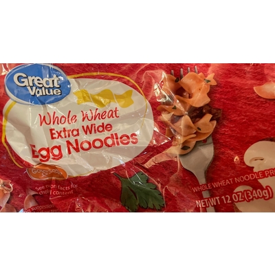 Whole Wheat Extra Wide Egg Noodles