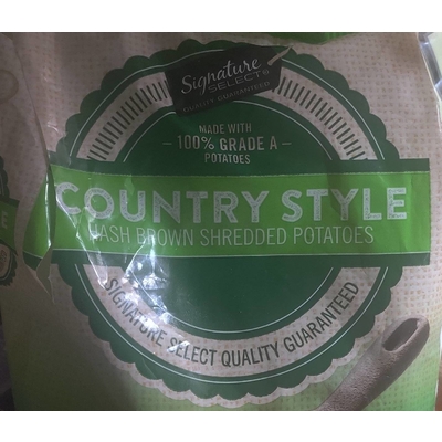 Hash Brown Shredded Potatoes, Country Style