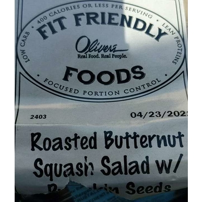 Roasted Butternut Squash Salad, with Pumpkin Seeds