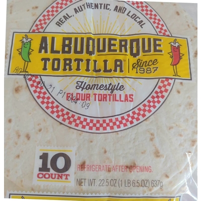 Homestyle Flour Tortillas