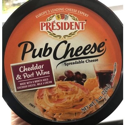 Cheddar & Port Wine Pub Cheese