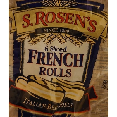 Sliced French Rolls