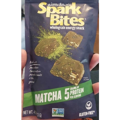 Matcha Spark Bites Wholegrain Energy Snack