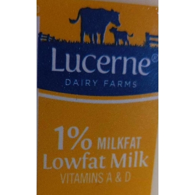 1% Milkfat Lowfat Milk