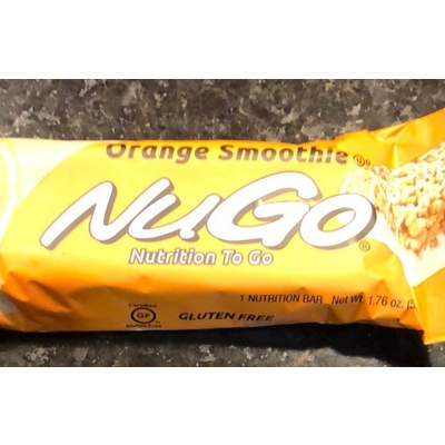 Orange Smoothie Nutrition Bar