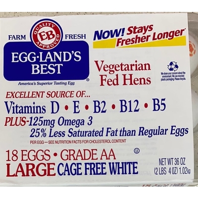 Vegetarian Fed Hens