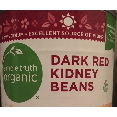 Organic Dark Red Kidney Beans