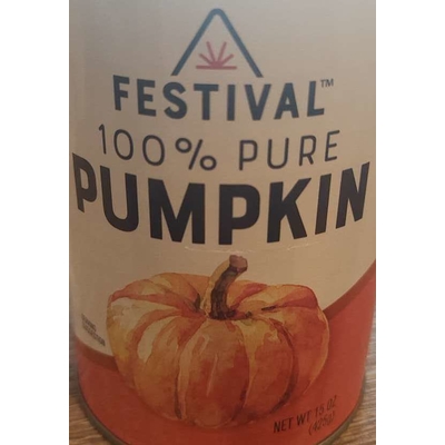 100% Pure Pumpkin