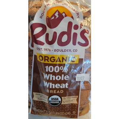 Organic Whole Wheat Bread
