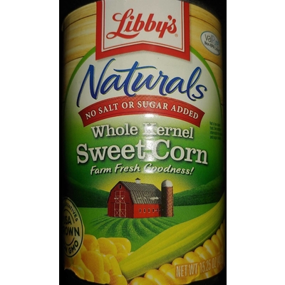 Naturals No Salt & No Sugar Added Whole Kernel Sweet Corn