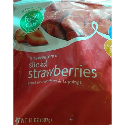 Unsweetened Sliced Strawberries